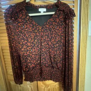 Z Supply Black Ribbed V Neck Midi Dress XS Minimalist Capsule Wardrobe